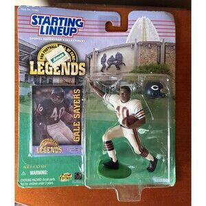 New NFL Starting Lineup Gale Sayers Chicago Bears 1998 Hall Of Fame Legends